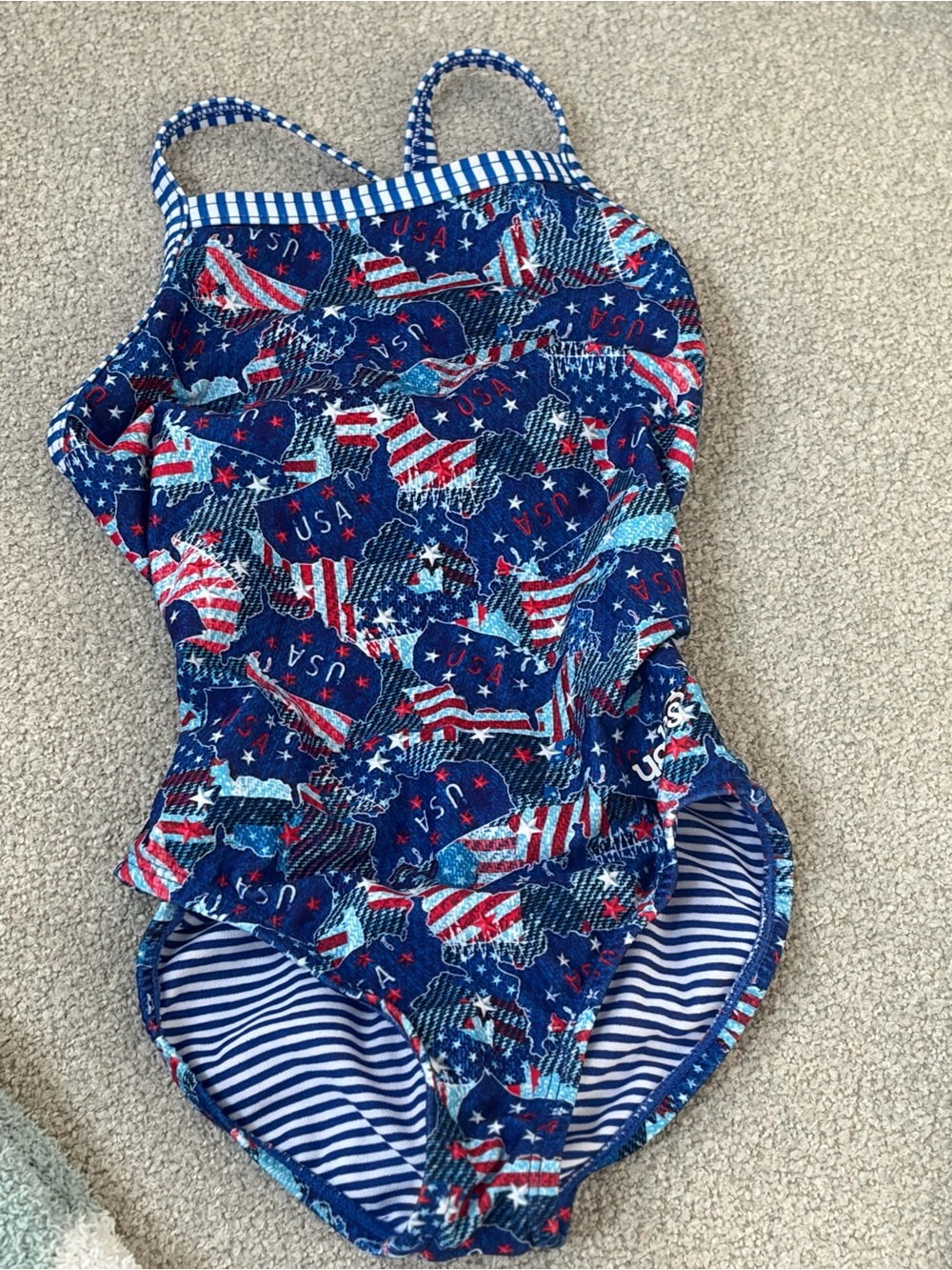 Dolfin Uglies USA Print One-Piece Swimsuit